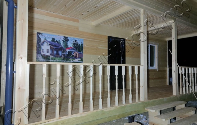 3 Каркасно-щитовой дом Д-6, 12x7.5м, 90  М², Тульская область, Заокский район, деревня Пахомово. (1)